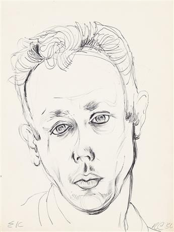 ROBERT INDIANA (1928 - 2018) Portrait of EK (Ellsworth Kelly) * Randy 2.